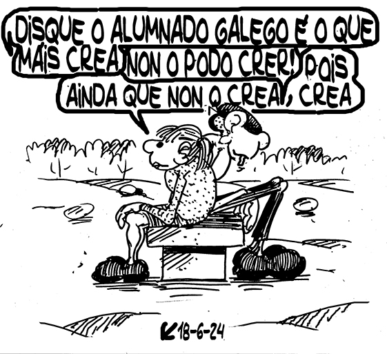Viñeta de O Carrabouxo do 18 de xuño de 2024