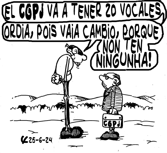Viñeta de O Carrabouxo do 25 de xuño de 2024