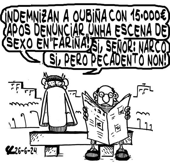 Viñeta de O Carrabouxo do 26 de xuño de 2024