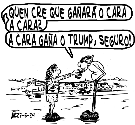 Viñeta de O Carrabouxo do 27 de xuño de 2024