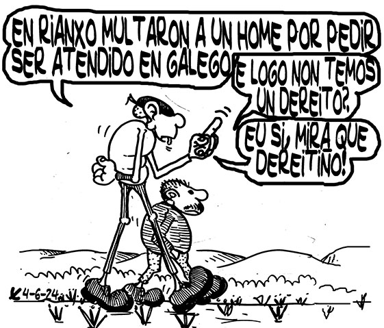 Viñeta de O Carrabouxo do 4 de xuño de 2024