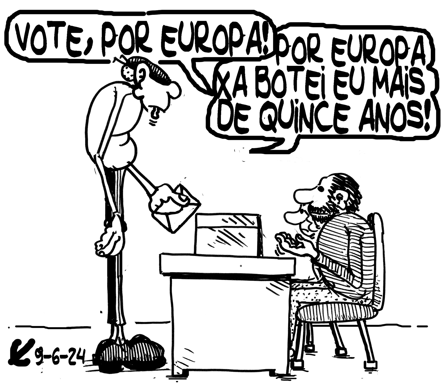 Viñeta de O Carrabouxo do 9 de xuño de 2024