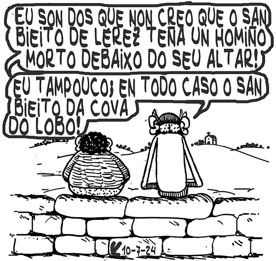 Viñeta de O Carrabouxo do 10 de xullo de 2024