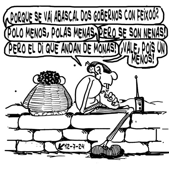 Viñeta de O Carrabouxo do 12 de xullo de 2024