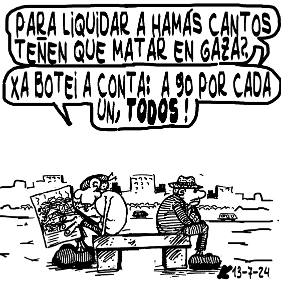 Viñeta de O Carrabouxo do 13 de xullo de 2024