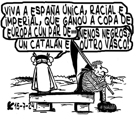 Viñeta de O Carrabouxo do 15 de xullo de 2024