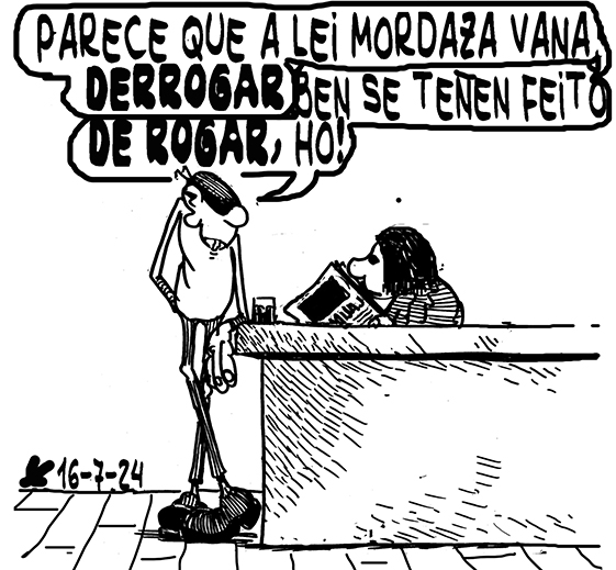 Viñeta de O Carrabouxo do 16 de xullo de 2024