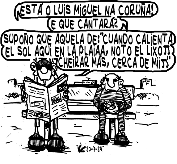 Viñeta de O Carrabouxo do 20 de xullo de 2024