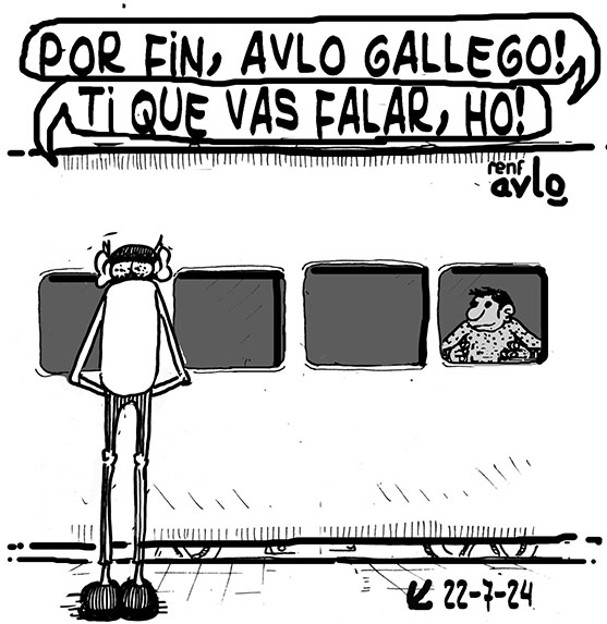 Viñeta de O Carrabouxo do 22 de xullo de 2024