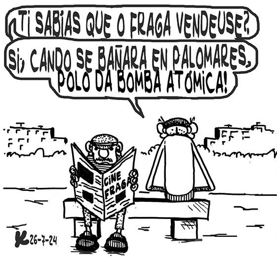 Viñeta de O Carrabouxo do 26 de xullo de 2024
