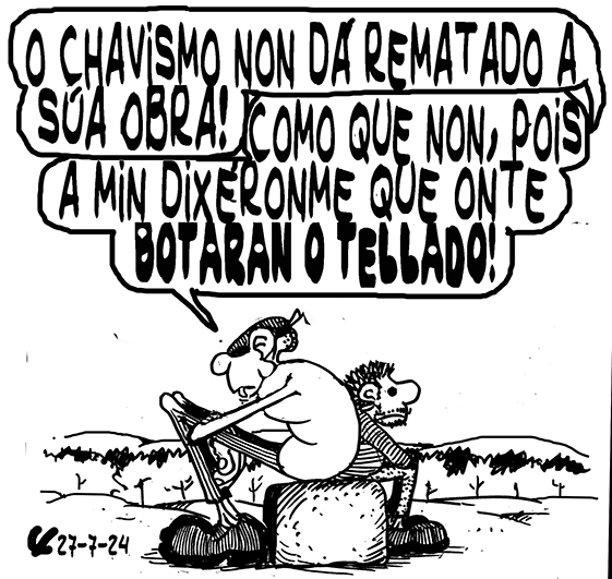 Viñeta de O Carrabouxo do 27 de xullo de 2024