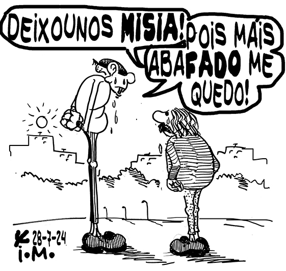 Viñeta de O Carrabouxo do 28 de xullo de 2024