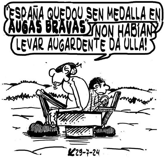 Viñeta de O Carrabouxo do 29 de xullo de 2024