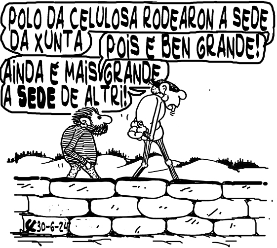 Viñeta de O Carrabouxo do 30 de xuño de 2024