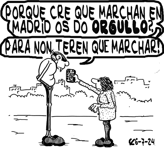 Viñeta de O Carrabouxo do 6 de xullo de 2024