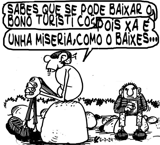 Viñeta de O Carrabouxo do 7 de xullo de 2024