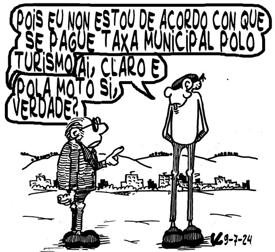Viñeta de O Carrabouxo do 9 de xullo de 2024