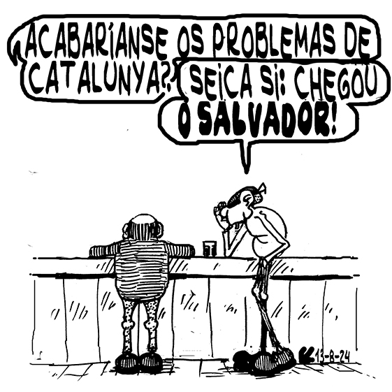 Viñeta de O Carrabouxo do 13 de agosto de 2024