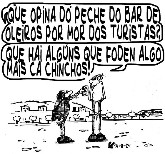 Viñeta de O Carrabouxo do 14 de agosto de 2024