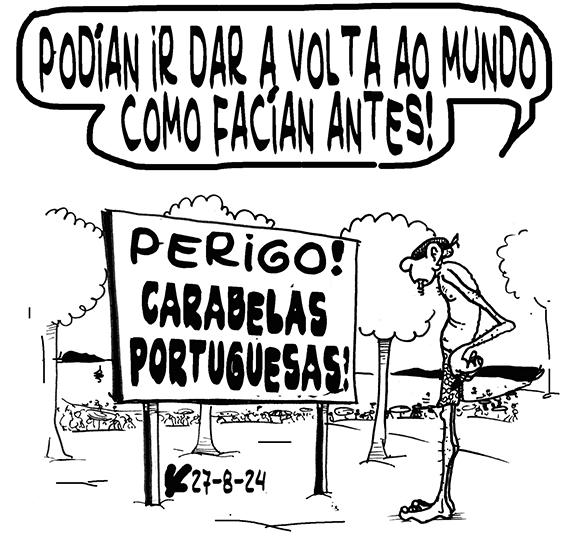 Viñeta de O Carrabouxo do 27 de agosto de 2024