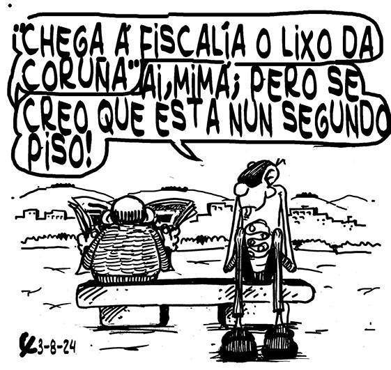 Viñeta de O Carrabouxo do 3 de agosto de 2024