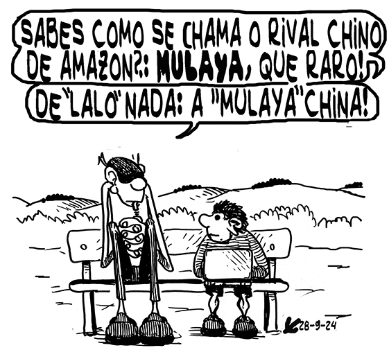 Viñeta de O Carrabouxo do 28 de setembro de 2024