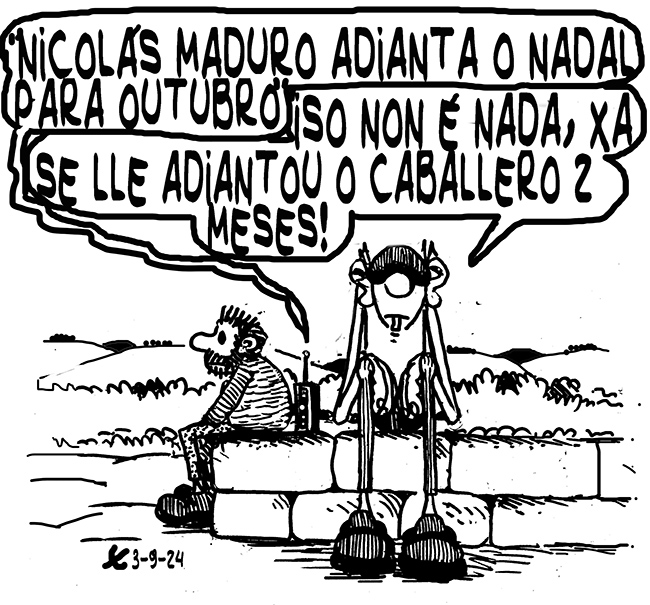 Viñeta de O Carrabouxo do 3 de setembro de 2024