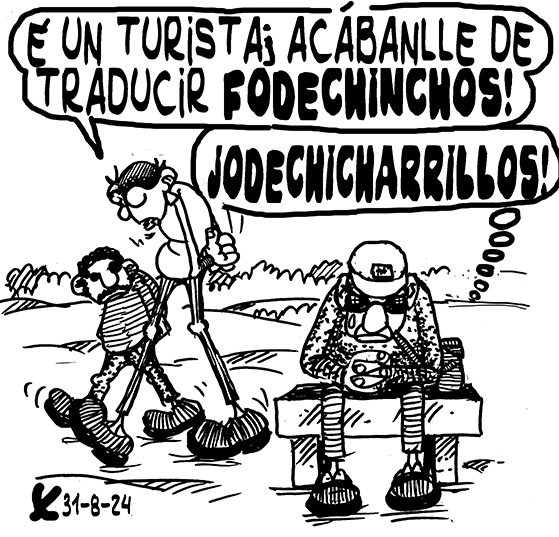 Viñeta de O Carrabouxo do 31 de agosto de 2024