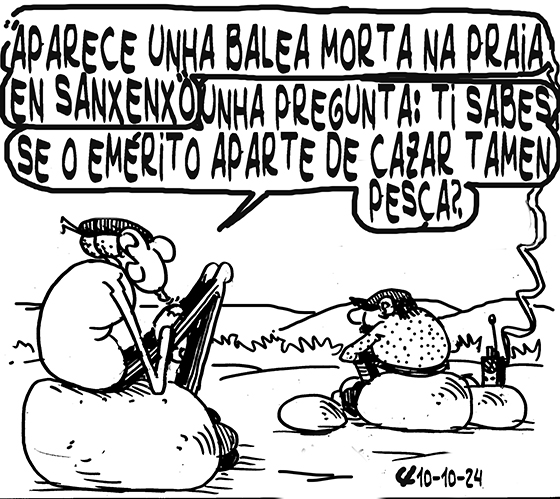 Viñeta de O Carrabouxo do 10 de outubro de 2024