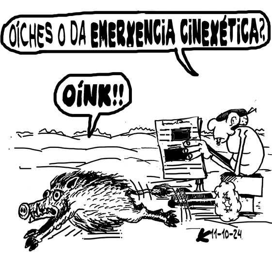 Viñeta de O Carrabouxo do 11 de outubro de 2024