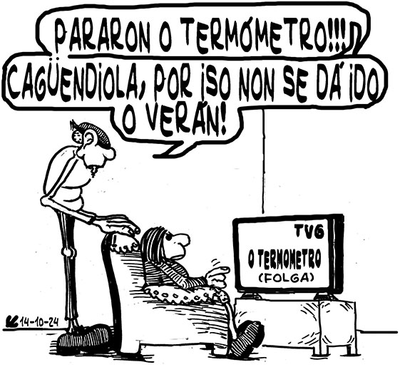 Viñeta de O Carrabouxo do 14 de outubro de 2024
