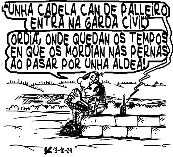 Viñeta de O Carrabouxo do 19 de outubro de 2024