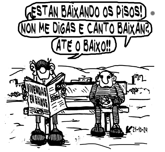Viñeta de O Carrabouxo do 21 de outubro de 2024