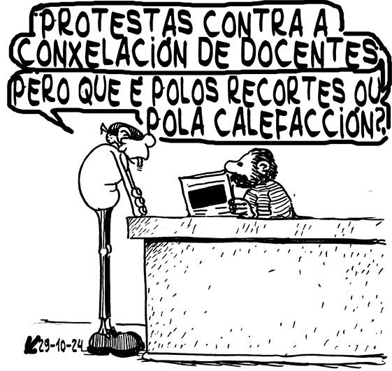 Viñeta de O Carrabouxo do 29 de outubro de 2024
