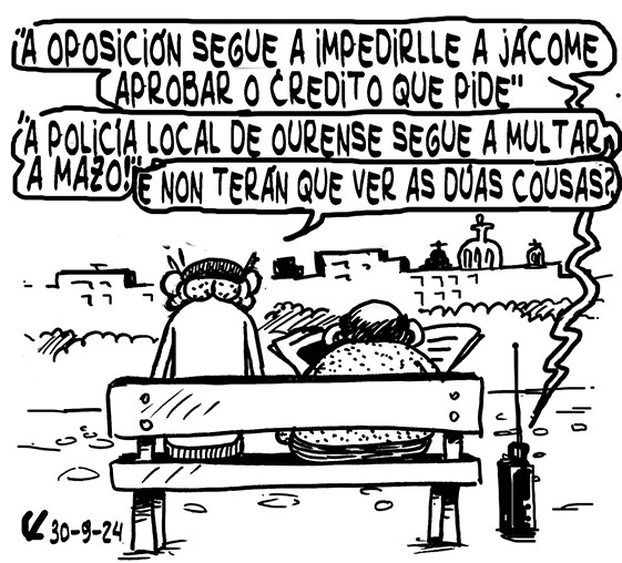 Viñeta de O Carrabouxo do 30 de setembro de 2024