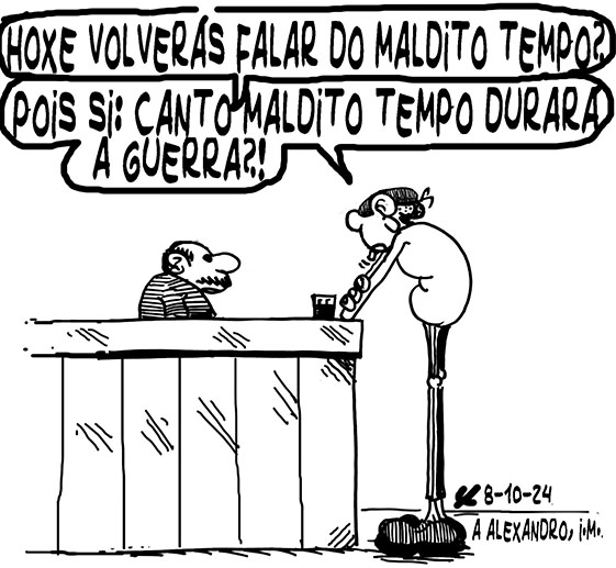 Viñeta de O Carrabouxo do 8 de outubro de 2024