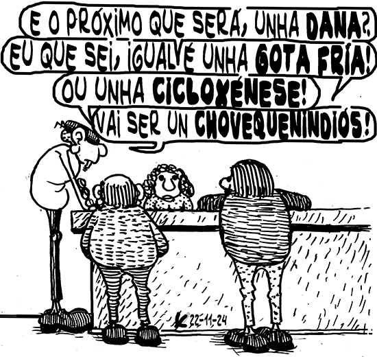 Viñeta de O Carrabouxo do 22 de novembro de 2024