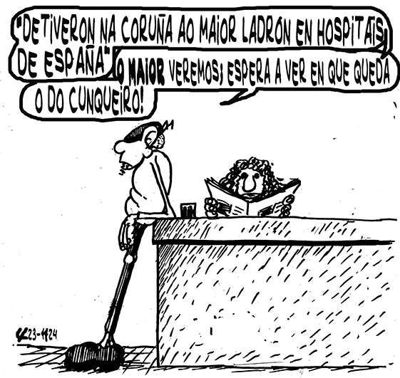 Viñeta de O Carrabouxo do 23 de novembro de 2024