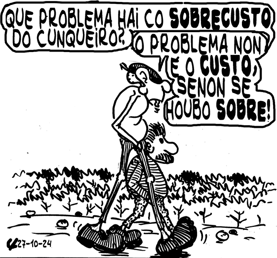 Viñeta de O Carrabouxo do 27 de outubro de 2024
