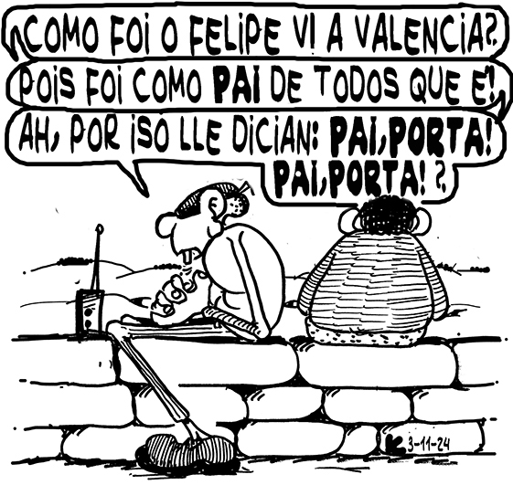 Viñeta de O Carrabouxo do 3 de novembro de 2024
