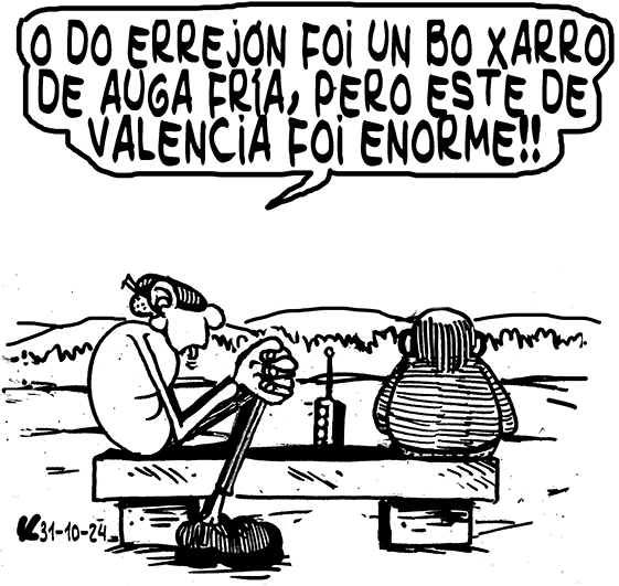 Viñeta de O Carrabouxo do 31 de outubro de 2024