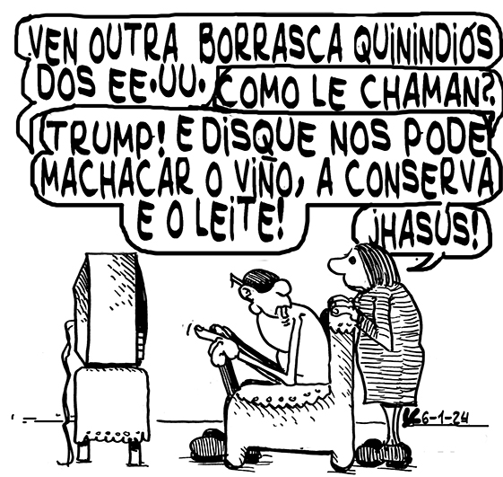 Viñeta de O Carrabouxo do 6 de novembro de 2024