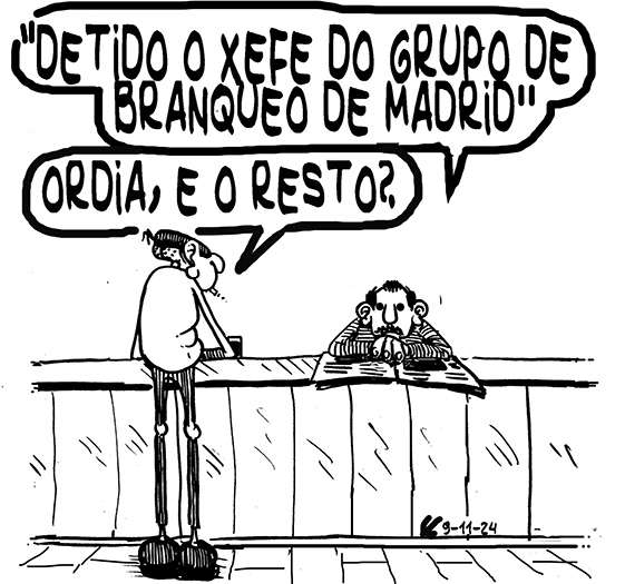 Viñeta de O Carrabouxo do 9 de novembro de 2024