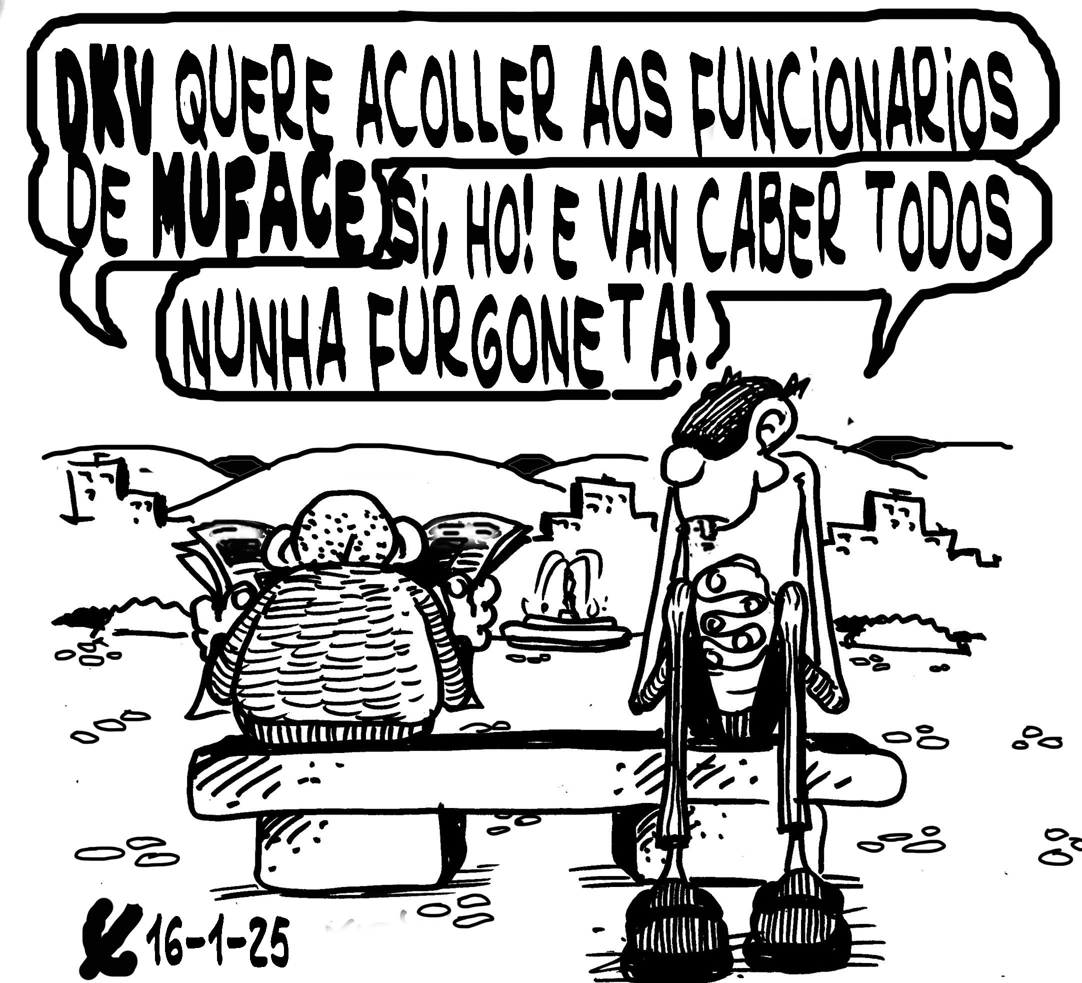 Viñeta de O Carrabouxo do 16 de xaneiro de 2025