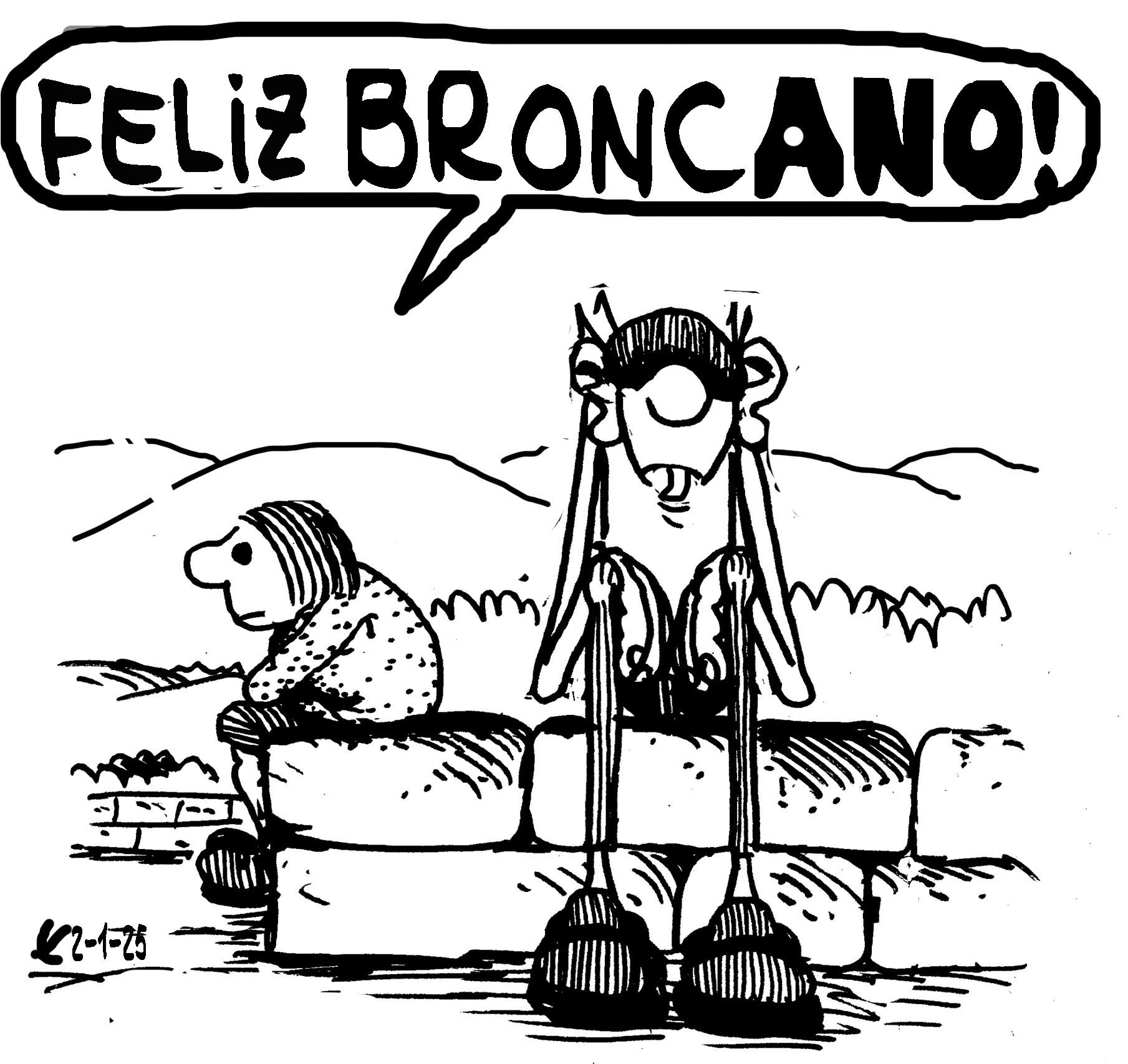 Viñeta de O Carrabouxo do 2 de xaneiro de 2025