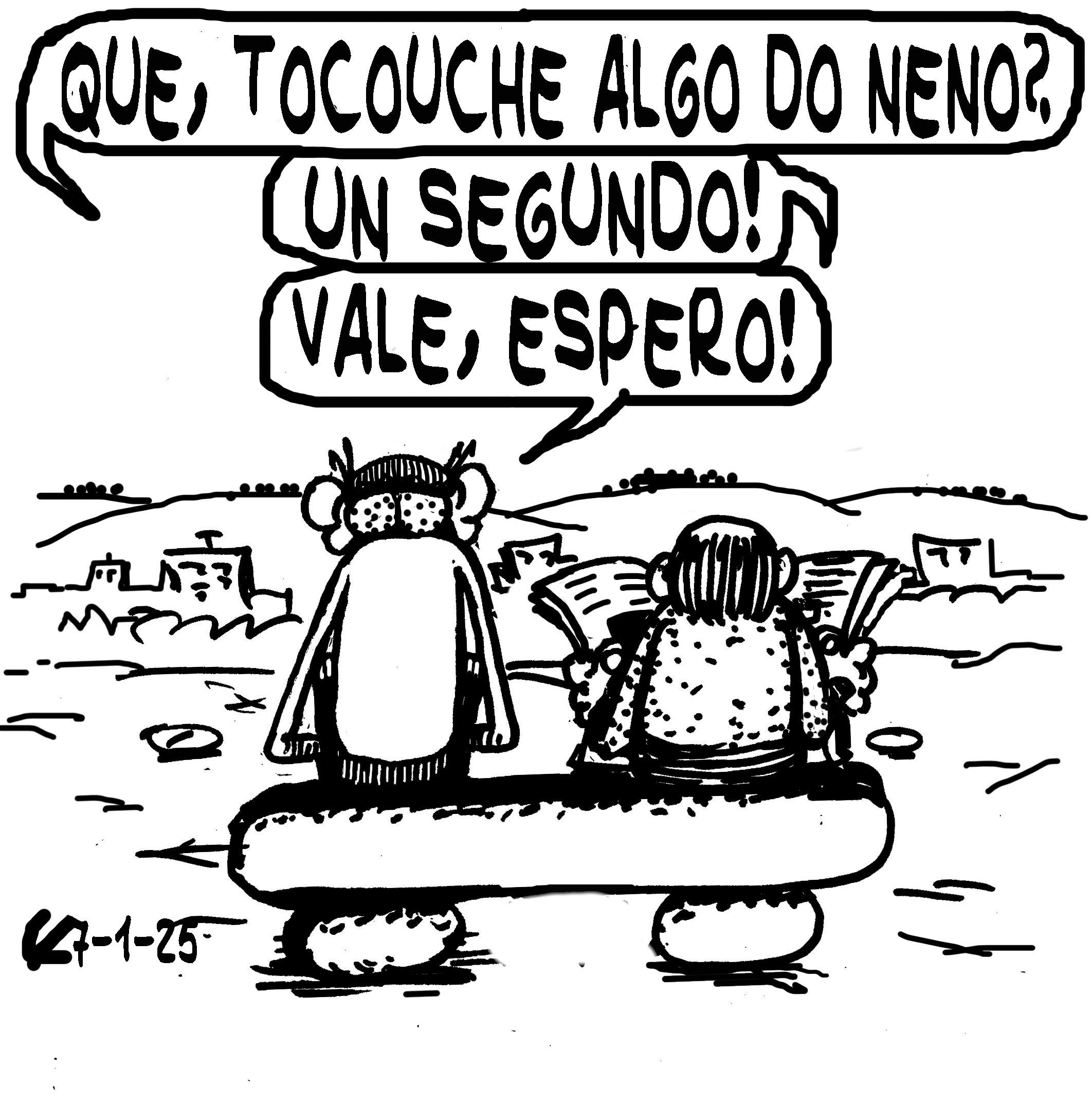 Viñeta de O Carrabouxo do 7 de xaneiro de 2025