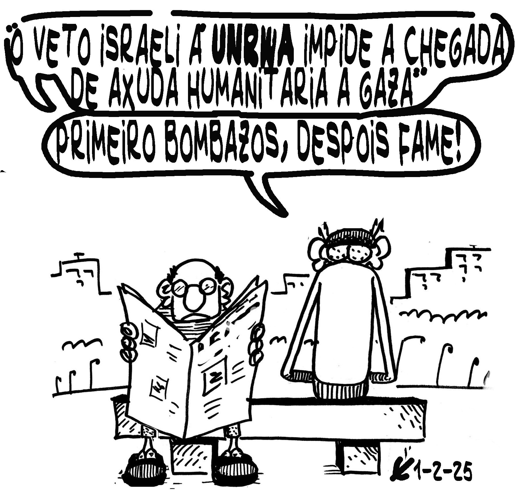 Viñeta de O Carrabouxo do 1 de febreiro de 2025