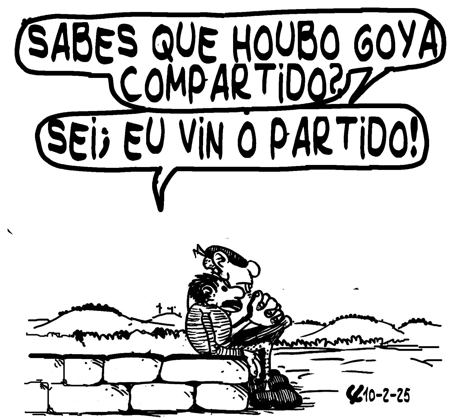 Viñeta de O Carrabouxo do 10 de febreiro de 2025