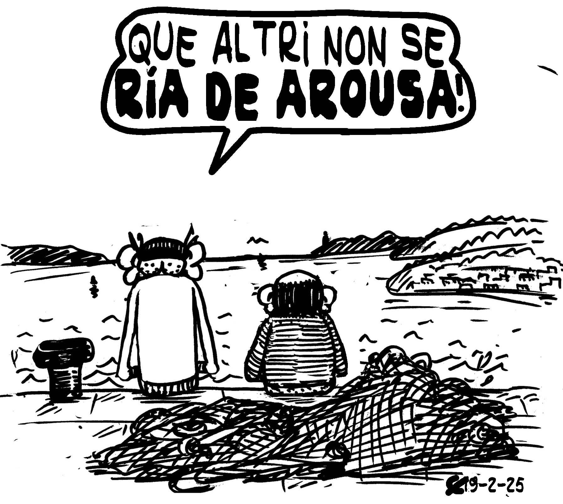 Viñeta de O Carrabouxo do 19 de febreiro de 2025