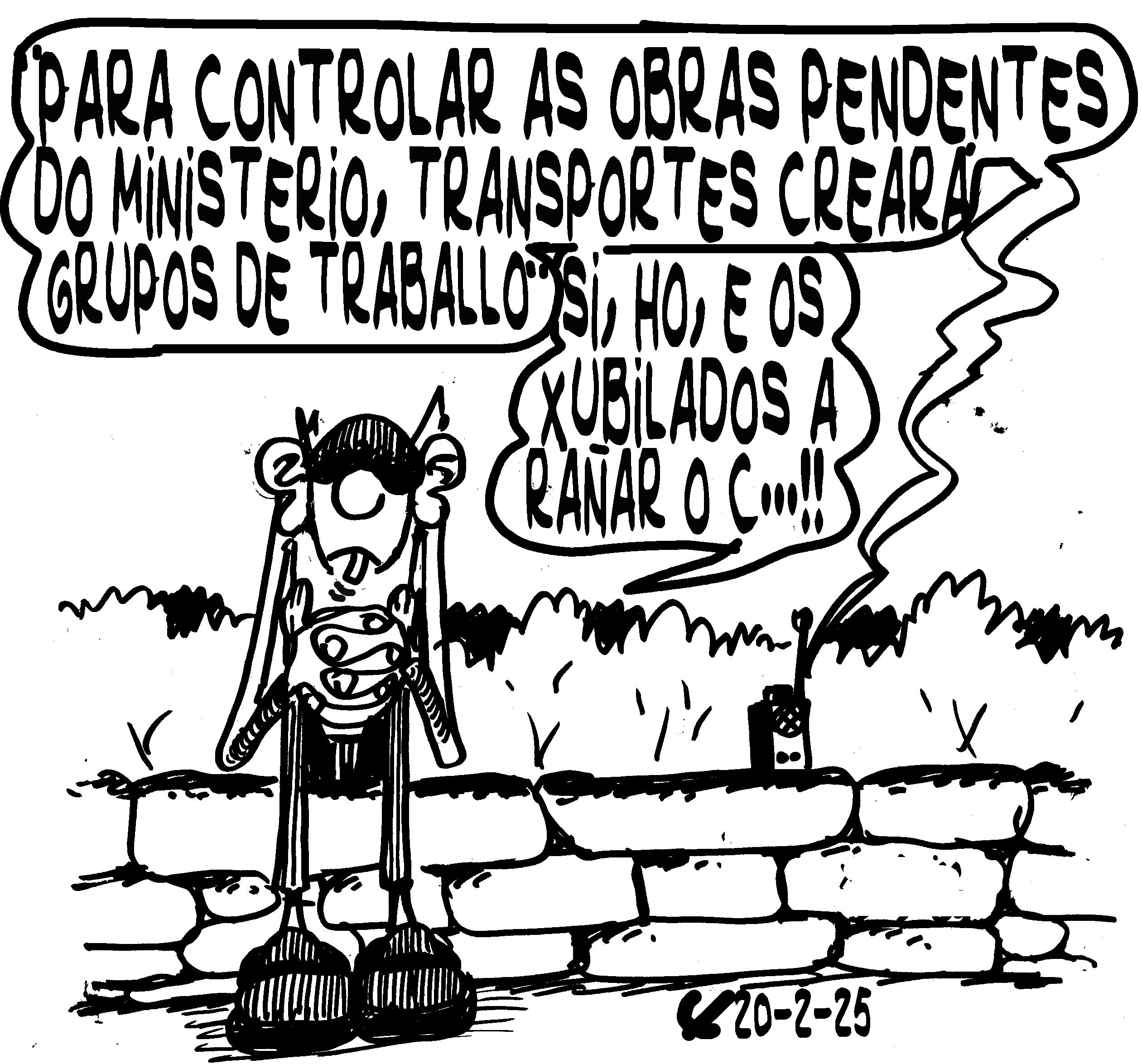 Viñeta de O Carrabouxo do 20 de febreiro de 2025